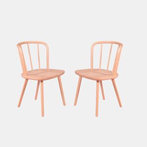Conjunto de 2 cadeiras rústicas para a sala de jantar - Organic