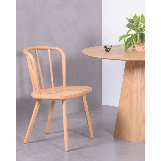 Conjunto de 2 cadeiras rústicas para a sala de jantar - Organic