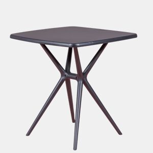 Mesa quadrada de plástico perfeita para exteriores - Dream