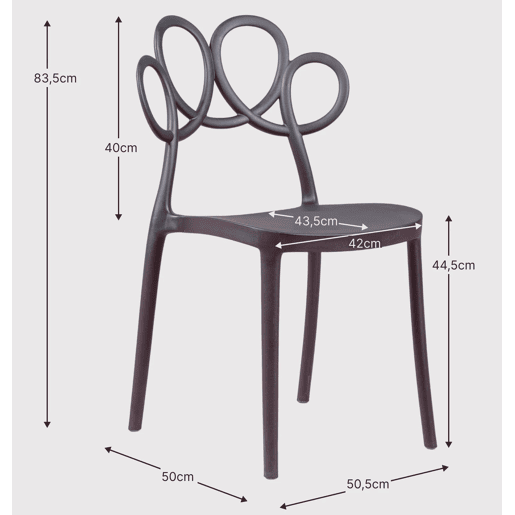 Cadeira de design adequada para exteriores - Dream Cadeira de design adequada para exteriores - Dream