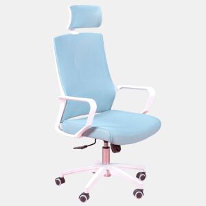 Cadeira de secretária ergonómica em mesh respirável e apoio de cabeça ajustável - Mesh