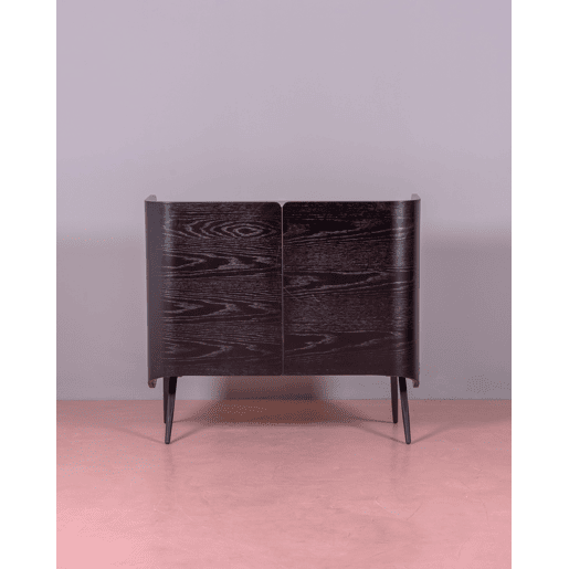 Armário console em madeira maciça de carvalho - Madison