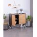 Armario consola en madera maciza - Madison 100 Armario consola en madera maciza - Madison 100 Roble
