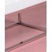 Banco diseño tapizado en polipiel con acero cromado - Praga 132x48 Banco diseño tapizado en polipiel con acero cromado - Praga 132x48 Blanco