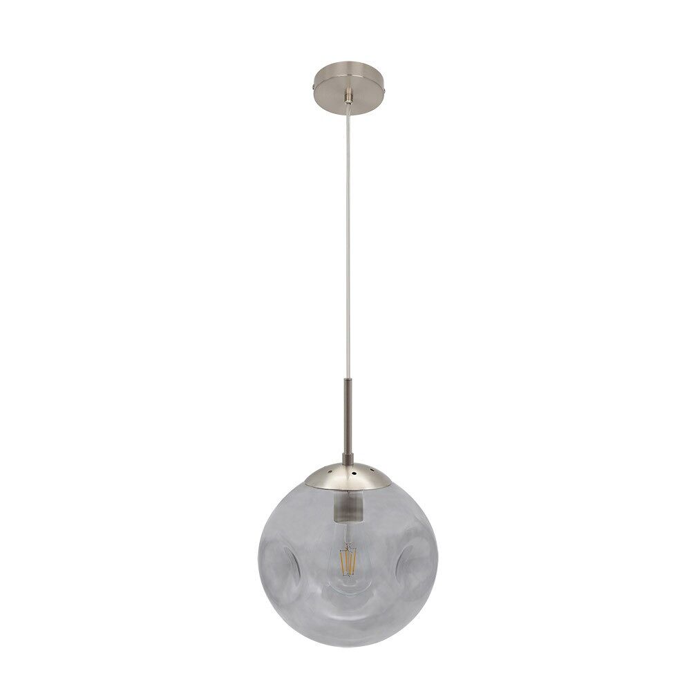 Colgante metal color niquel serie pinap 25cm