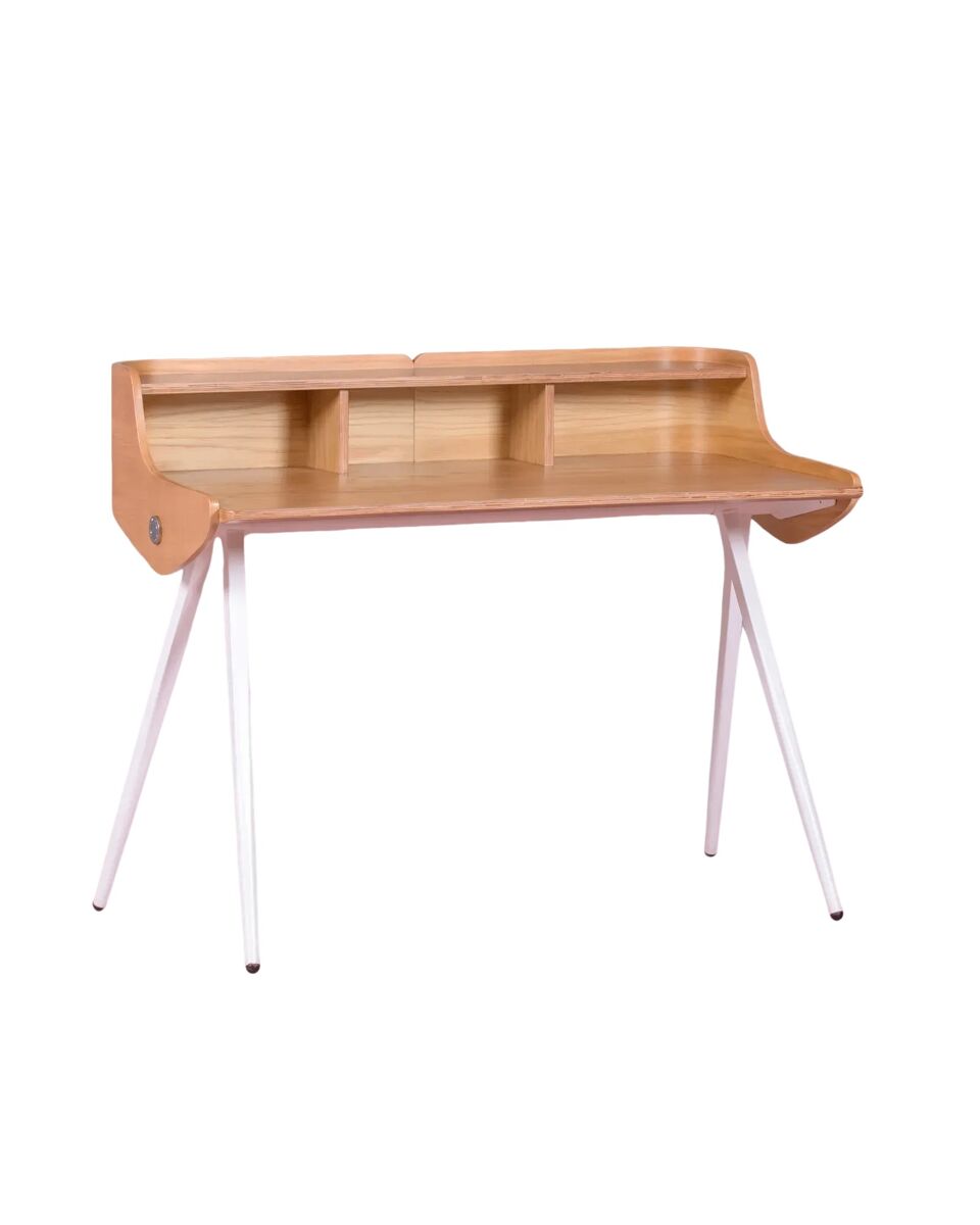 Mesa nórdica de escritorio en madera - Oakland 120x62