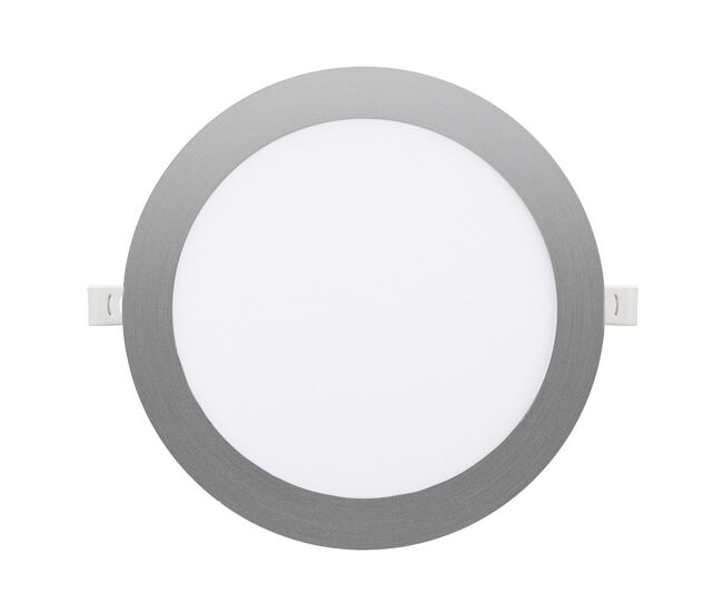 Downlight aluminio color niquel serie silex 23cm