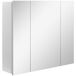 Armario de Baño MDF kleankin, hogar - baño Armario de Baño MDF kleankin, hogar - baño Blanco