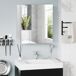 Armario de Baño MDF kleankin, hogar - baño Armario de Baño MDF kleankin, hogar - baño Blanco