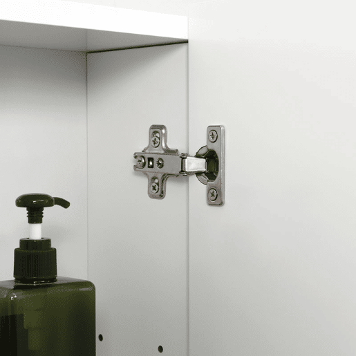 kleankin Armário de Casa de Banho com 3 Portas com Espelho Armário de Parede para Casa de Banho com Prateleiras Internas Ajustáveis 70x15x60 cm Branco kleankin Armário de Casa de Banho com 3 Portas com Espelho Armário de Parede para Casa de Banho com Prateleiras Internas Ajustáveis 70x15x60 cm Branco