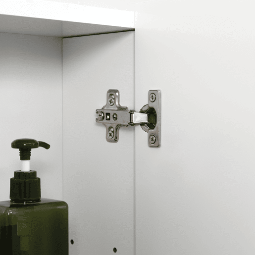 kleankin Armário de Casa de Banho com 3 Portas com Espelho Armário de Parede para Casa de Banho com Prateleiras Internas Ajustáveis 70x15x60 cm Branco kleankin Armário de Casa de Banho com 3 Portas com Espelho Armário de Parede para Casa de Banho com Prateleiras Internas Ajustáveis 70x15x60 cm Branco
