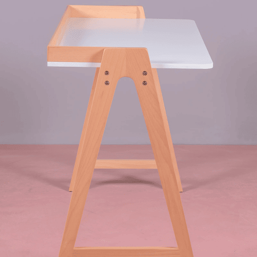 Mesa minimalista de madeira de carvalho - Pop
