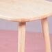 Escritorio de diseño en madera y terciopelo - Cattelan 109x56 Escritorio de diseño en madera y terciopelo - Cattelan 109x56 Fresno
