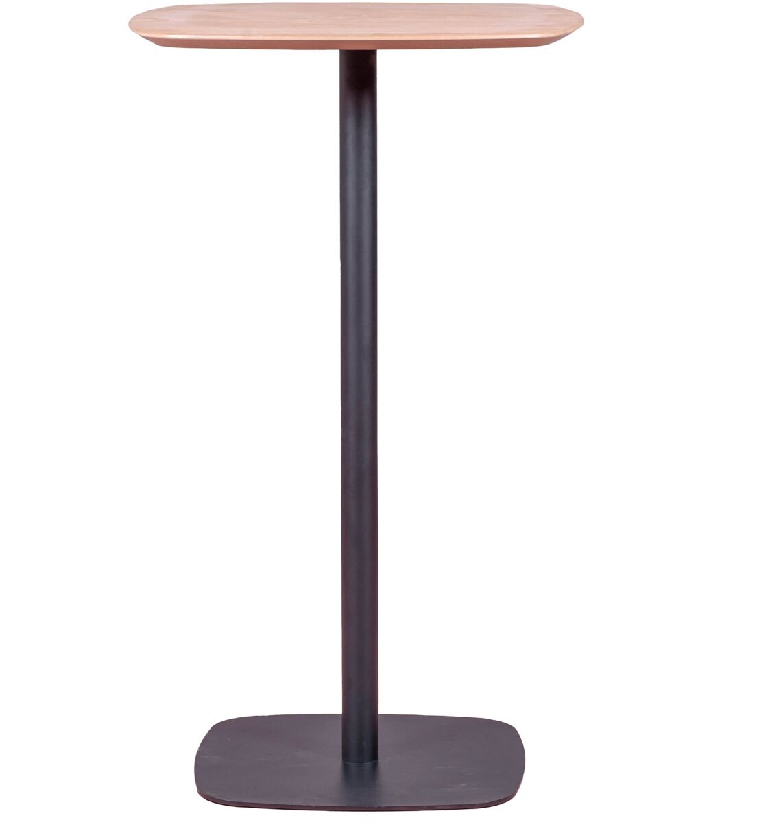 mesa alta para bar de estilo industrial 106cm de altura y 60x60cm - pub