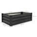 Huerto Urbano Acero Galvanizado Outsunny Huerto Urbano Acero Galvanizado Outsunny Gris