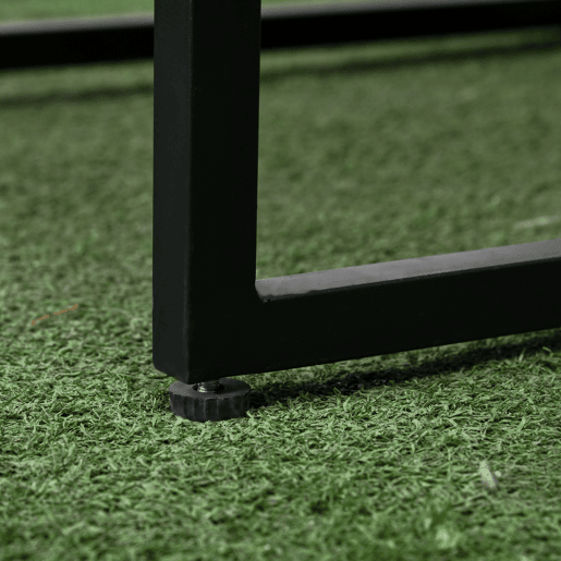 Outsunny Conjunto de Mesa e Cadeiras de Jardim Conjunto de 3 Peças com 2 Cadeiras com Encosto Dobrável e Almofadas e Mesa de Vidro para Terraço Pátio Natural e Preto