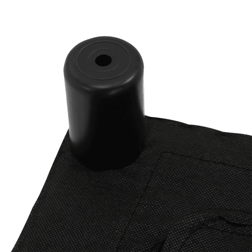 HOMCOM Apoio para os Pés Octomano Banco Pequeno Estofado em Pele Sintética com Assento Acolchoado de Espuma e Pés de Plástico para Sala de Estar Dormitório 40x30x24 cm Branco