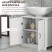 Armario de Baño kleankin, hogar - baño Armario de Baño kleankin, hogar - baño Blanco