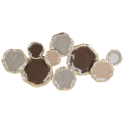 Decoração de parede ARGON Metal 57 cm Multicolor