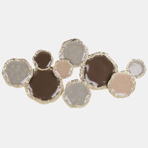 Decoração de parede ARGON Metal 57 cm Multicolor