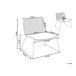 Beliani Silla de comedor SNORUM Beliani Silla de comedor SNORUM Dorado