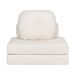 Beliani Sofá cama Bouclé OLDEN Beliani Sofá cama Bouclé OLDEN Blanco