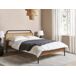 Beliani Cama Madera de caucho BOUSSICOURT 162x210 Beliani Cama Madera de caucho BOUSSICOURT 162x210 Marrón