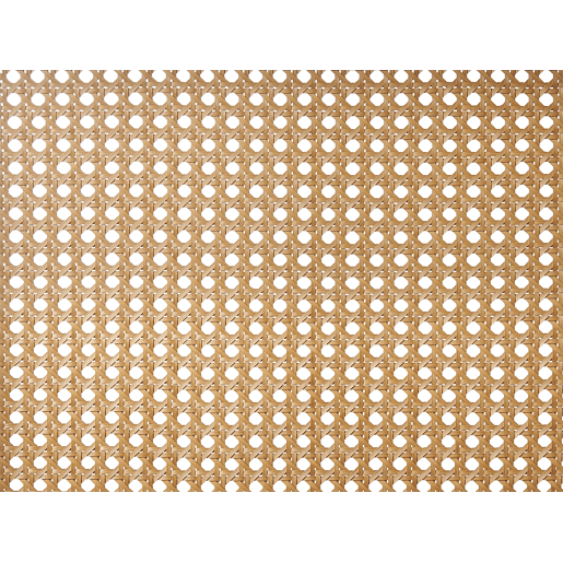 Cama Rattan BOUSSICOURT 140 x 200 cm Castanho escuro