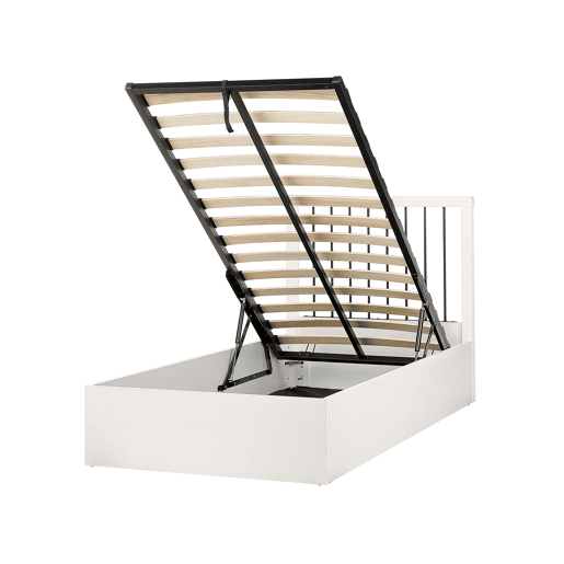 Cama baú ROUVILLERS 90 x 200 cm Branco