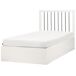 Beliani Cama con almacenaje MDF ROUVILLERS Beliani Cama con almacenaje MDF ROUVILLERS Blanco/ Beige