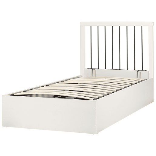Cama baú ROUVILLERS 90 x 200 cm Branco