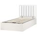 Beliani Cama con almacenaje MDF ROUVILLERS Beliani Cama con almacenaje MDF ROUVILLERS Blanco/ Beige