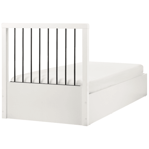 Cama baú ROUVILLERS 90 x 200 cm Branco