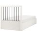 Beliani Cama con almacenaje MDF ROUVILLERS Beliani Cama con almacenaje MDF ROUVILLERS Blanco/ Beige