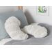 Beliani Cojín decorativo SNOWDROP Beliani Cojín decorativo SNOWDROP Blanco/ Beige