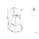 Beliani Silla de bar LUANA Beliani Silla de bar LUANA Beige