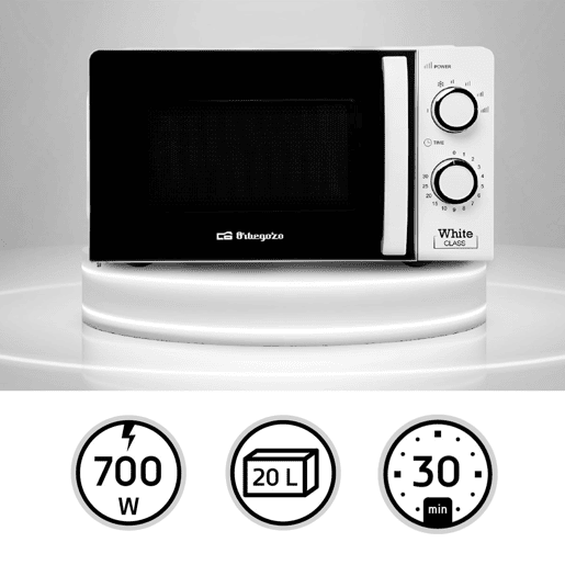 Microondas Orbegozo MI2115 20 L 700W Branco Microondas Orbegozo MI2115 20 L 700W Branco