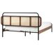 Beliani Cama Madera de caucho BOUSSICOURT 202x210 Beliani Cama Madera de caucho BOUSSICOURT 202x210 Marrón
