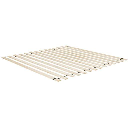 Cama Rattan BOUSSICOURT 180 x 200 cm Castanho escuro
