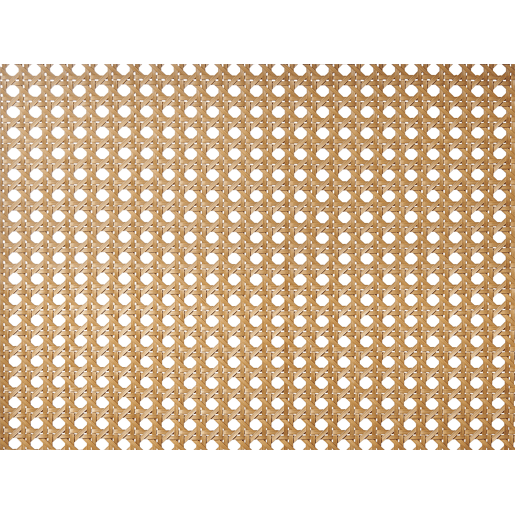 Cama Rattan BOUSSICOURT 180 x 200 cm Castanho escuro