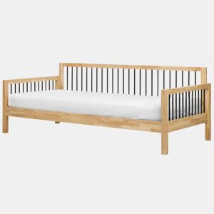 Cama de dia Madeira TRICOT 90 x 200 cm Castanho claro