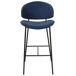 Beliani Silla de bar KIANA Beliani Silla de bar KIANA Azul Marino