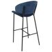 Beliani Silla de bar KIANA Beliani Silla de bar KIANA Azul Marino
