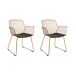 Beliani Silla de comedor APPLETON Beliani Silla de comedor APPLETON Dorado