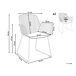 Beliani Silla de comedor APPLETON Beliani Silla de comedor APPLETON Dorado