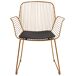 Beliani Silla de comedor APPLETON Beliani Silla de comedor APPLETON Dorado