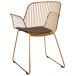 Beliani Silla de comedor APPLETON Beliani Silla de comedor APPLETON Dorado