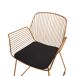 Beliani Silla de comedor APPLETON Beliani Silla de comedor APPLETON Dorado