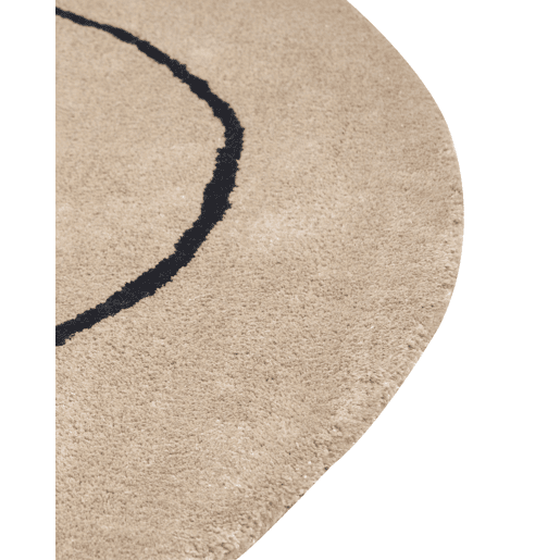 Tapete DIGRI Creme ΓΈ 200 cm Viscose Tapete DIGRI Creme ΓΈ 200 cm Viscose
