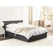 Beliani Cama con almacenaje Poliéster ORBEY 157x212 Beliani Cama con almacenaje Poliéster ORBEY 157x212 Beige
